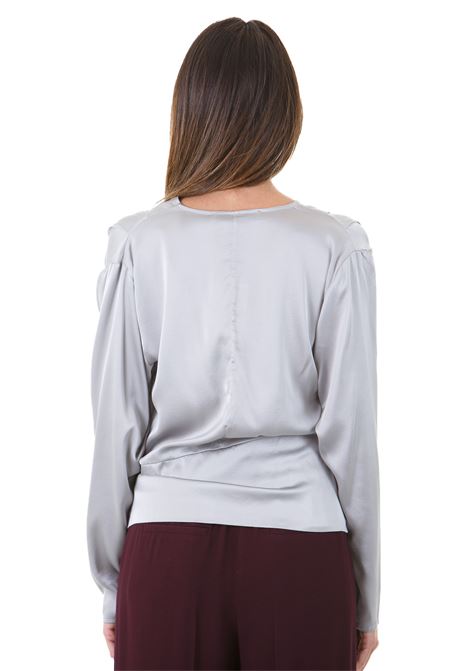 Blusa incorciata in raso JUCCA | Top | J4012067/L/03B210