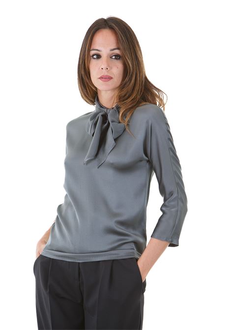 Blusa in raso con fiocco JUCCA | Top | J40520230/L/03123