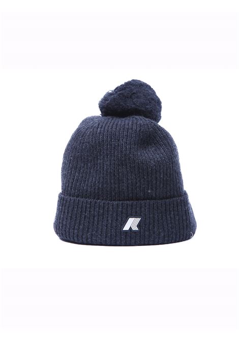 Vincienne cappello misto lana con pon pon K-WAY | Cappelli | VINCIENNE-K111FWWAZ3