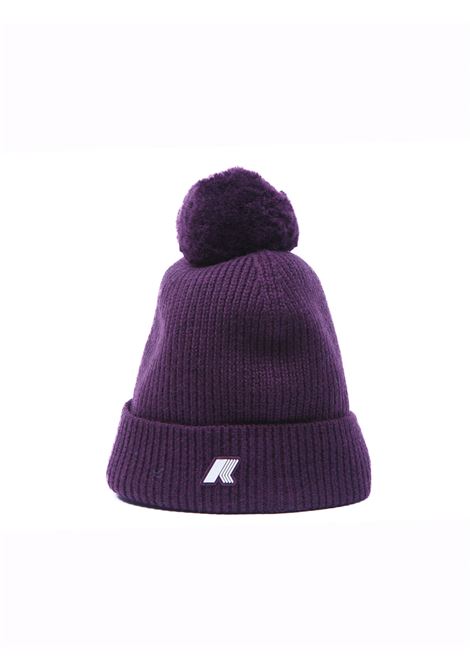 Vincienne cappello misto lana con pon pon K-WAY | Cappelli | VINCIENNE-K111FWWAZ9