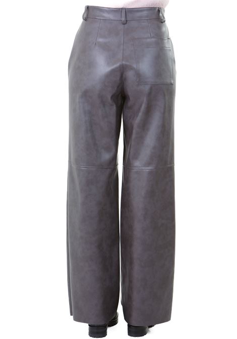 Pantaloni in ecopelle a vita alta KAOS | Pantaloni | QI1LE0080058