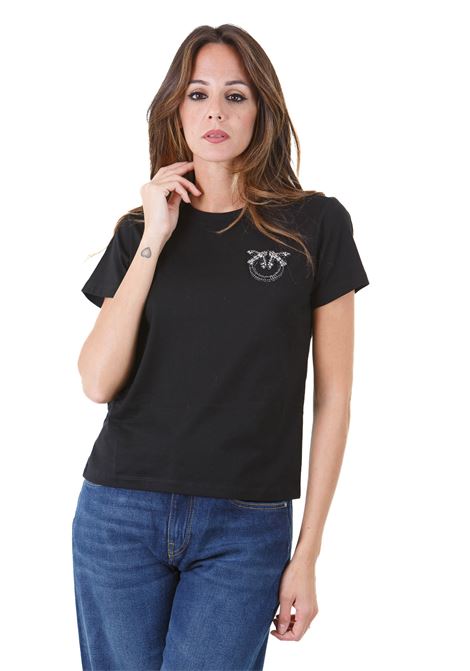 NEMBRONE T-SHIRT IN JERSEY PINKO | T- Shirt | 103320-A24E-NEMBRONEZ99