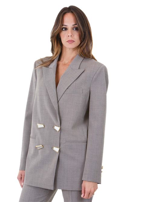 Elice Blazer fresco lana con bottoni geometrici PINKO | Blazer | 103544-A27D-ELICED47