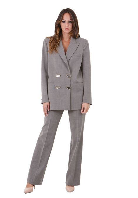 Elice Blazer fresco lana con bottoni geometrici PINKO | Blazer | 103544-A27D-ELICED47