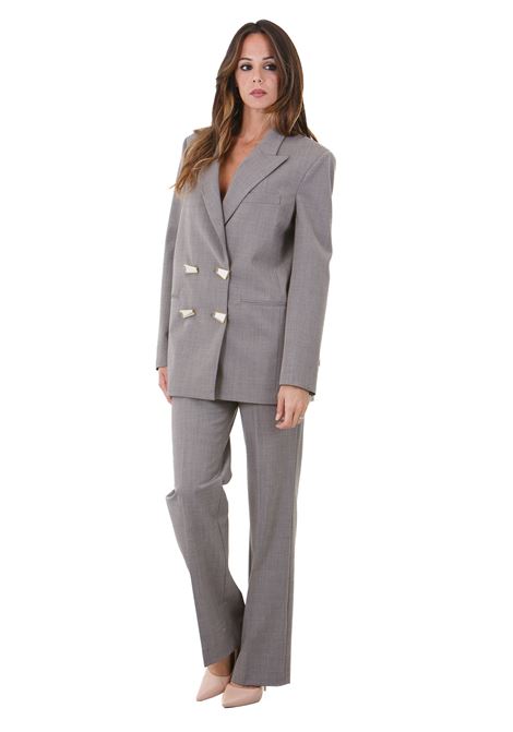 Elice Blazer fresco lana con bottoni geometrici PINKO | Blazer | 103544-A27D-ELICED47