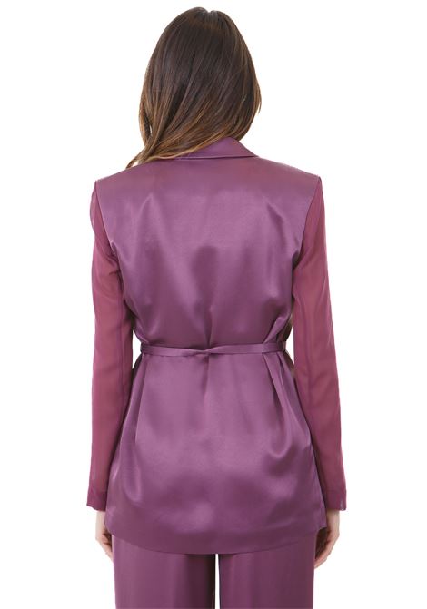 GAGNY GIACCA IN SATIN PINKO | Blazer | 104071-A206-GAGNYW44