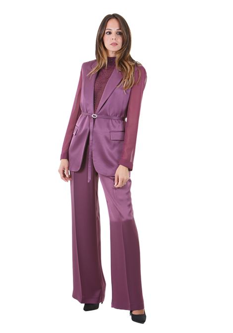 GAGNY GIACCA IN SATIN PINKO | Blazer | 104071-A206-GAGNYW44