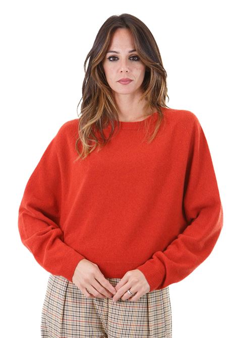 Pattie maglia girocollo in misto cashmere SEMICOUTURE | Maglie | PATTIE-Y4WD03C76-0