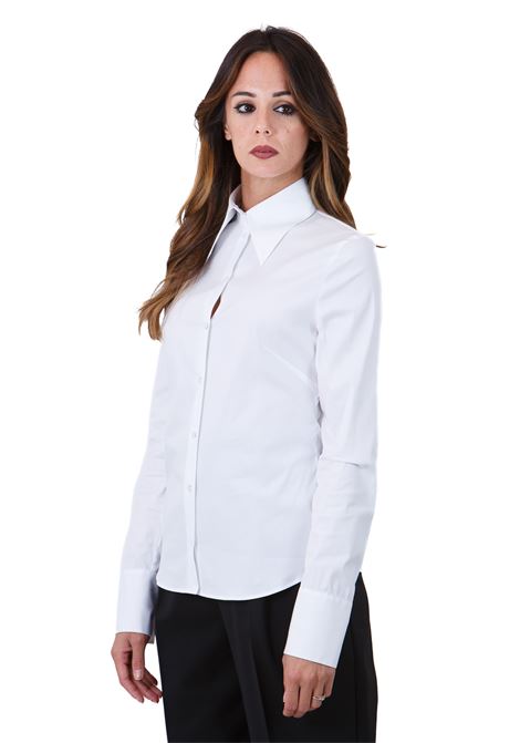 Giaia camicia slim con collo grande a punta XACUS | Camicie | GAIA-7154-15125001