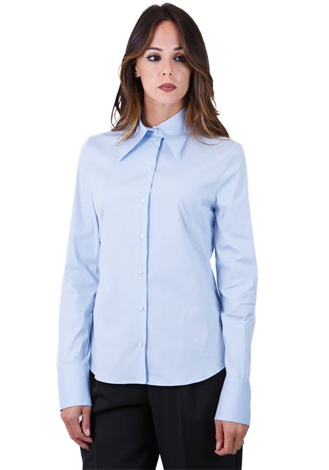 Giaia camicia slim con collo grande a punta XACUS | Camicie | GAIA-7154-15125377