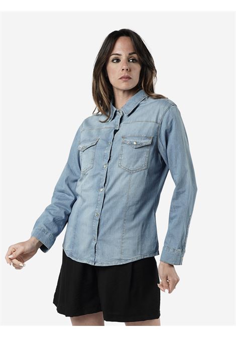 Camicia in denim con tasche KAOS | Camicie | QP6CR0183018