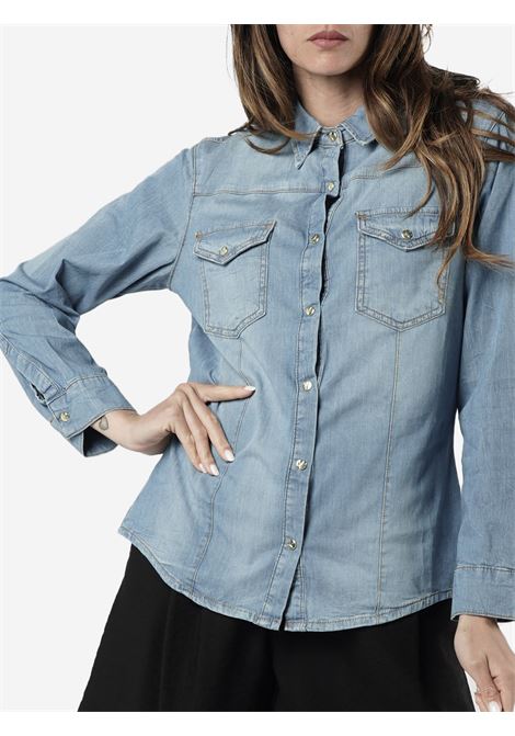 Camicia in denim con tasche KAOS | Camicie | QP6CR0183018