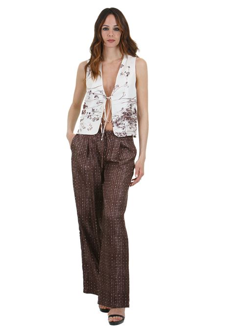 COULISSE ALYSI | Pantaloni | 105187-P5213CHOCO