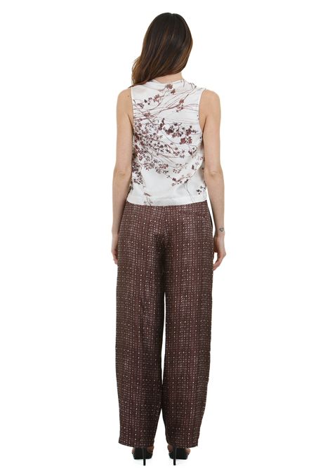 COULISSE ALYSI | Pantaloni | 105187-P5213CHOCO