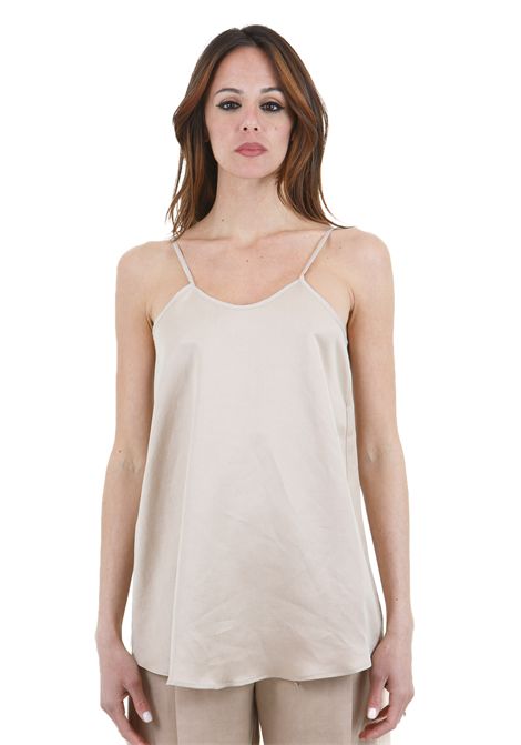 TOP CUPRO SPALLINE SOTTILI ALYSI | Top | 105233-P5028NUDE