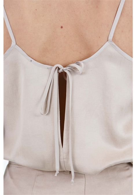 TOP CUPRO SPALLINE SOTTILI ALYSI | Top | 105233-P5028NUDE