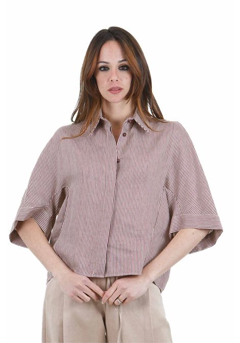 OVER MANICHE BALOON ALYSI | Camicia | 105261-P5235BAR