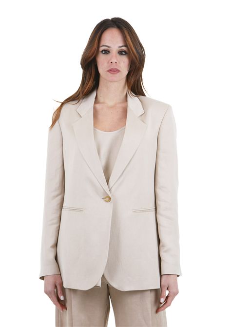 LINO CUPRO MONOPETTO ALYSI | Blazer | 105837-P5028NUDE