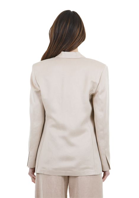 LINO CUPRO MONOPETTO ALYSI | Blazer | 105837-P5028NUDE