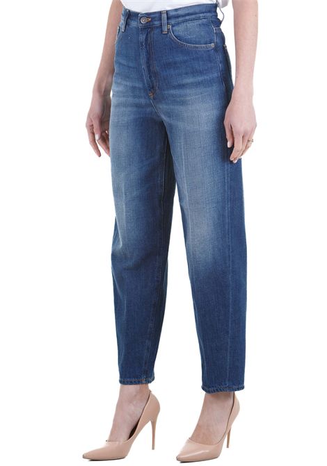 Bessie Jeans chiusura con zip nascosta e bottonepassanti DONDUP | Jeans | DP784-DF0292DIO3-BESSIE800