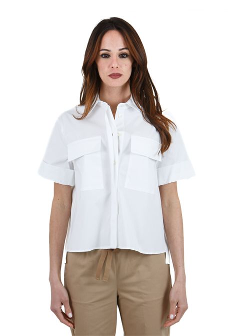 Camicia bottoni in madreperla SEMICOUTURE | Camicie | ELEA-Y5SK02A01-0