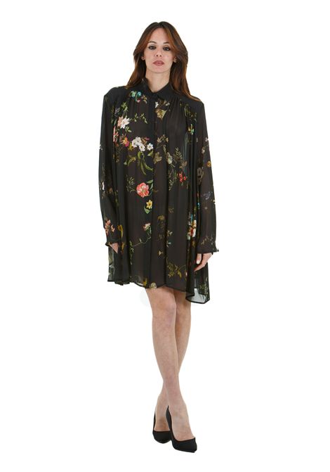 Abito in georgette stampa fiori SEMICOUTURE | Abiti | JADE-S5SS37FLW53